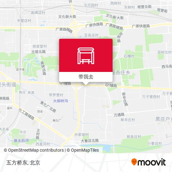 五方桥东地图