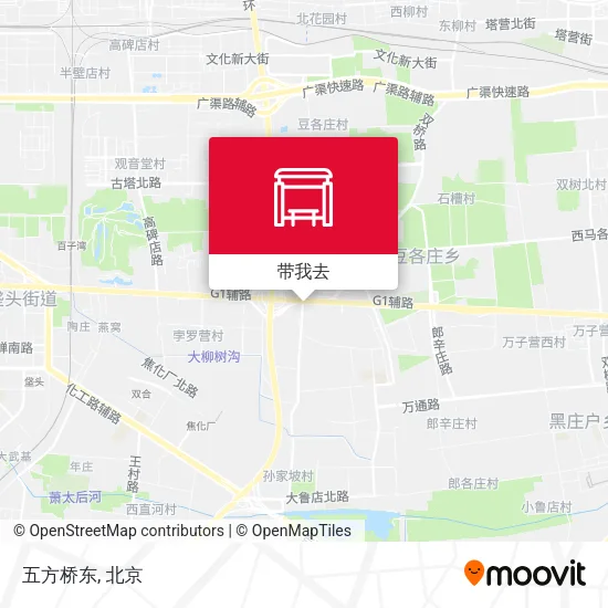 五方桥东地图