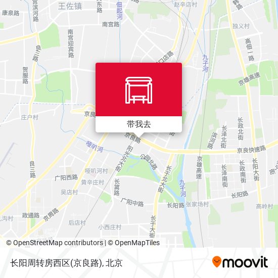长阳周转房西区(京良路)地图
