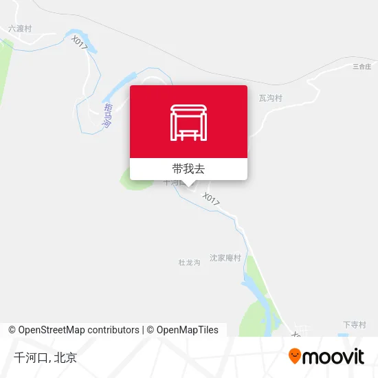 千河口地图