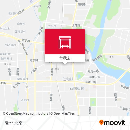 隆华地图