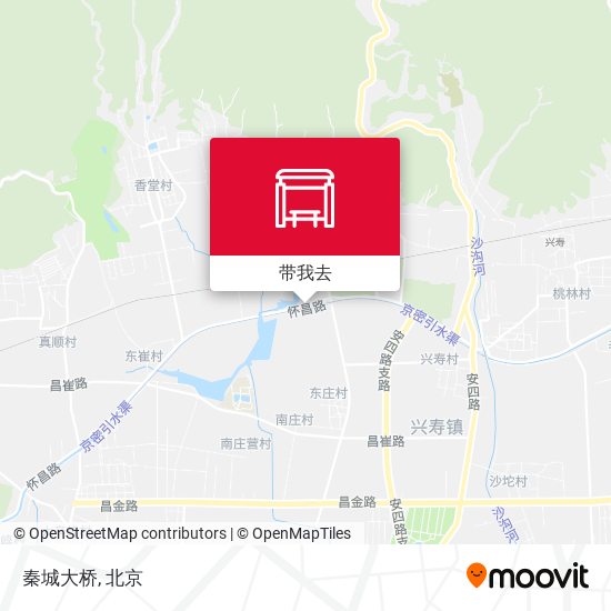 秦城大桥地图