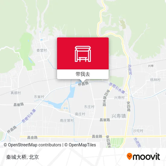 秦城大桥地图