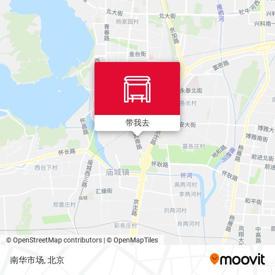 南华市场地图