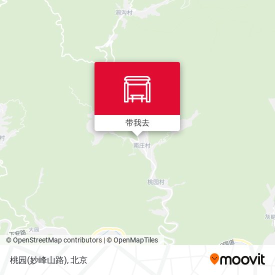 桃园(妙峰山路)地图