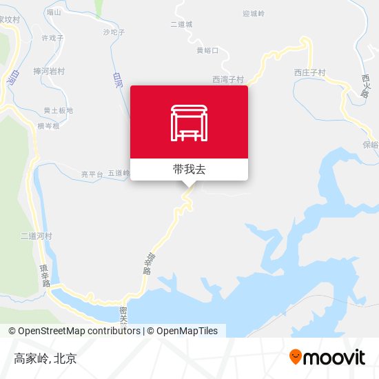 高家岭地图