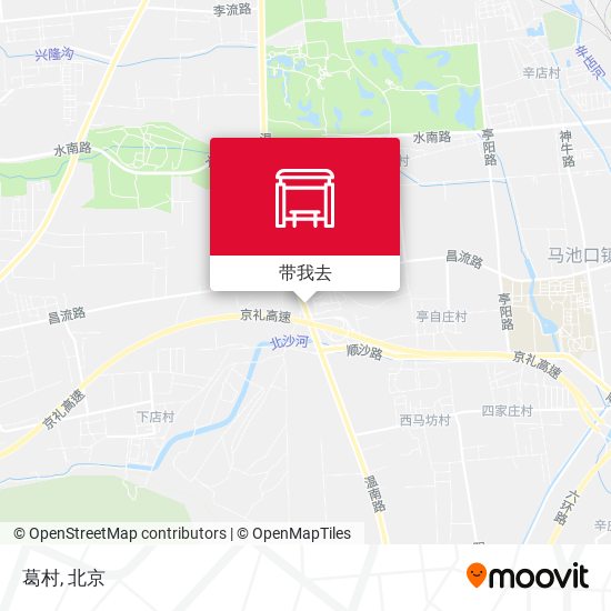 葛村地图