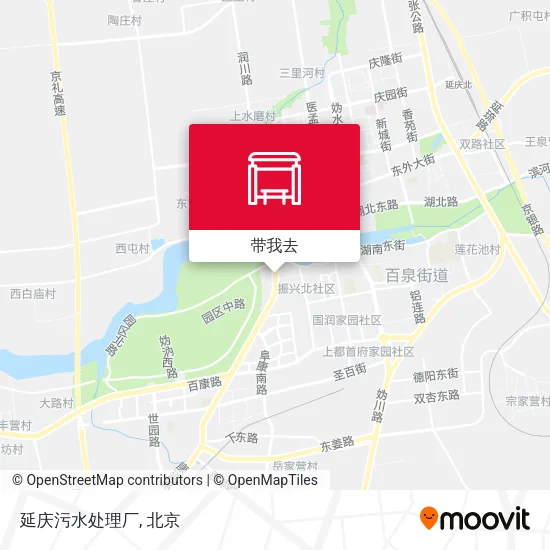 延庆污水处理厂地图