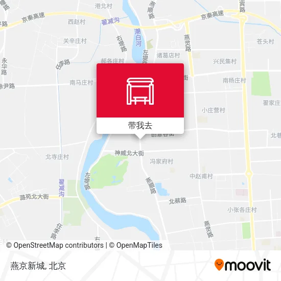 燕京新城地图