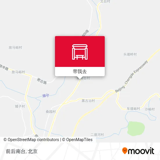 前后南台地图