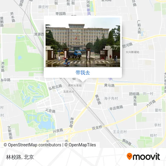 林校路地图