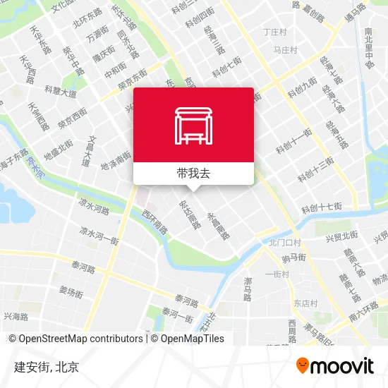 建安街地图