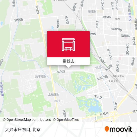 大兴宋庄东口地图