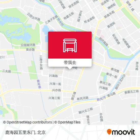 鹿海园五里东门地图