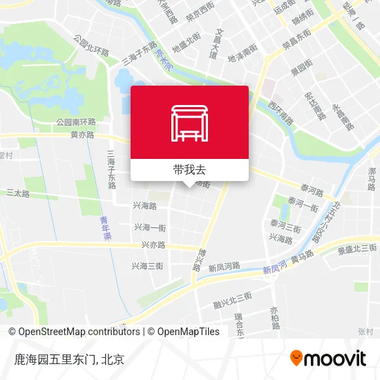 鹿海园五里东门地图