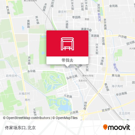 佟家场东口地图