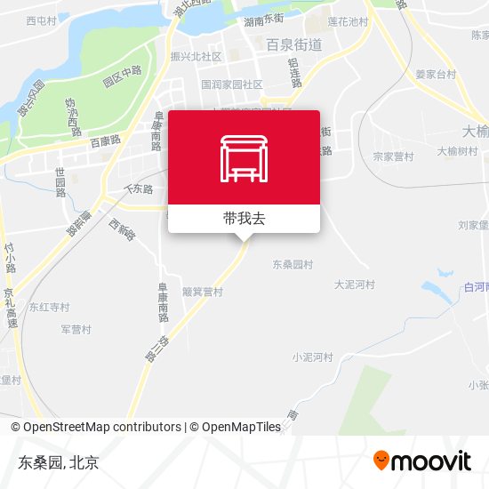 东桑园地图