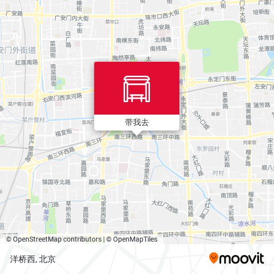 洋桥西地图