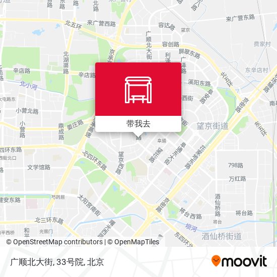 广顺北大街, 33号院地图