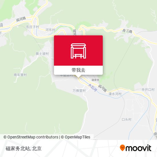 磁家务北站地图