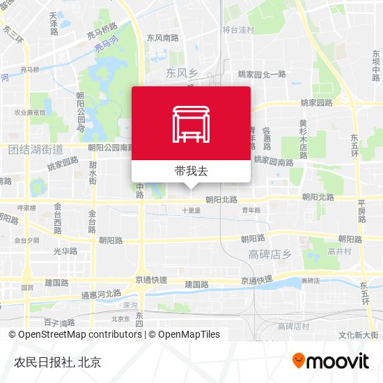 农民日报社地图