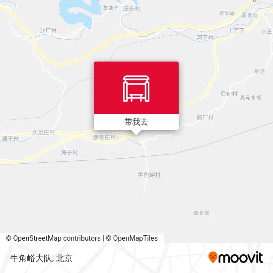 牛角峪大队地图