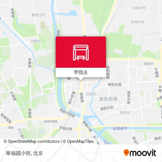 翠福园小区地图