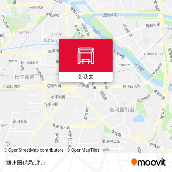 通州国税局地图