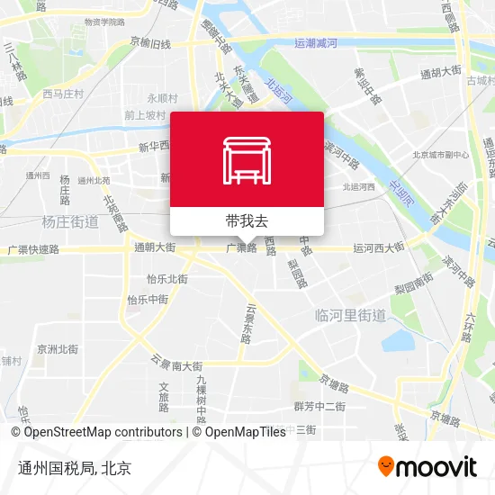 通州国税局地图