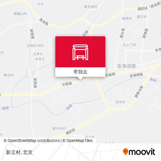 新立村地图