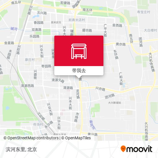 滨河东里地图