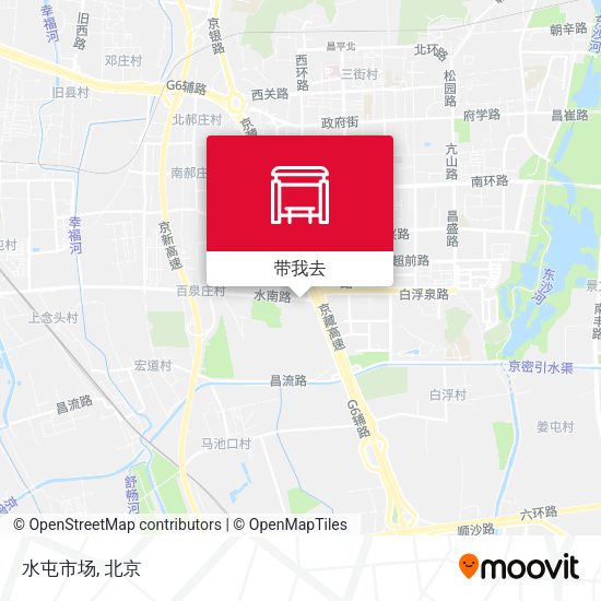 水屯市场地图