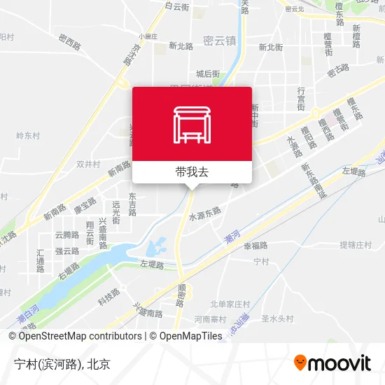宁村(滨河路)地图