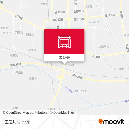 王伍坊村地图