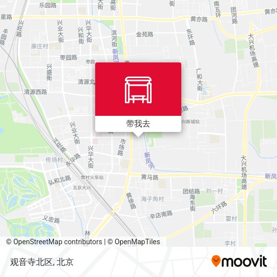 观音寺北区地图