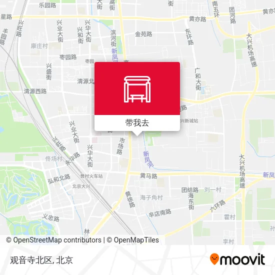 观音寺北区地图