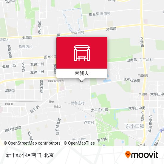 新干线小区南门地图