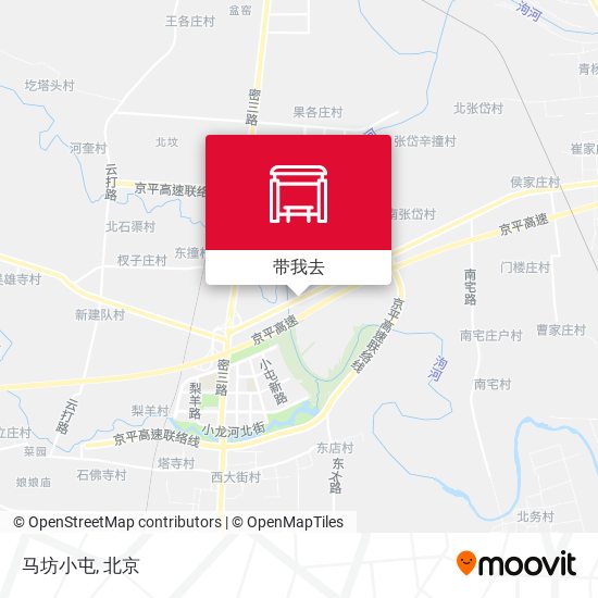 马坊小屯地图