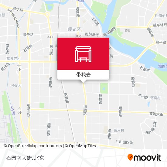 石园南大街地图