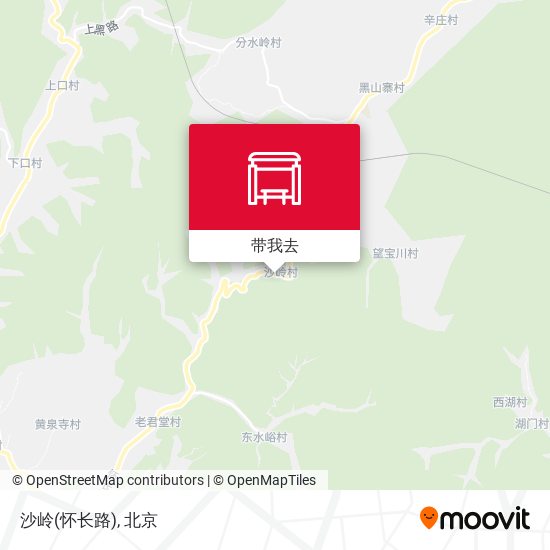 沙岭(怀长路)地图