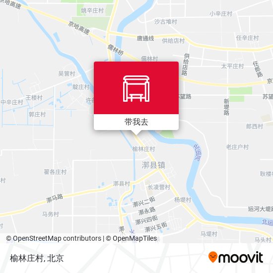 榆林庄村地图