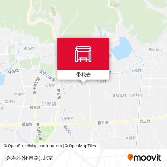 兴寿站(怀昌路)地图