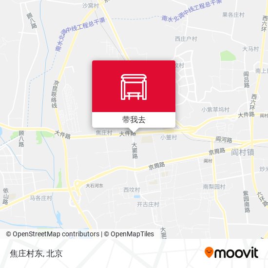 焦庄村东地图