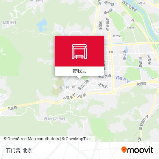 石门营地图