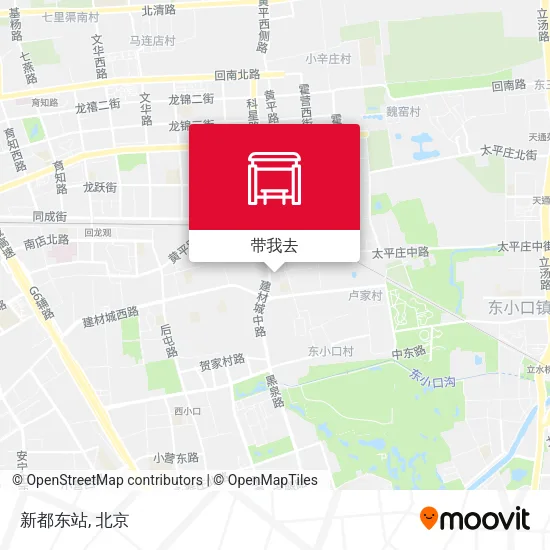 新都东站地图