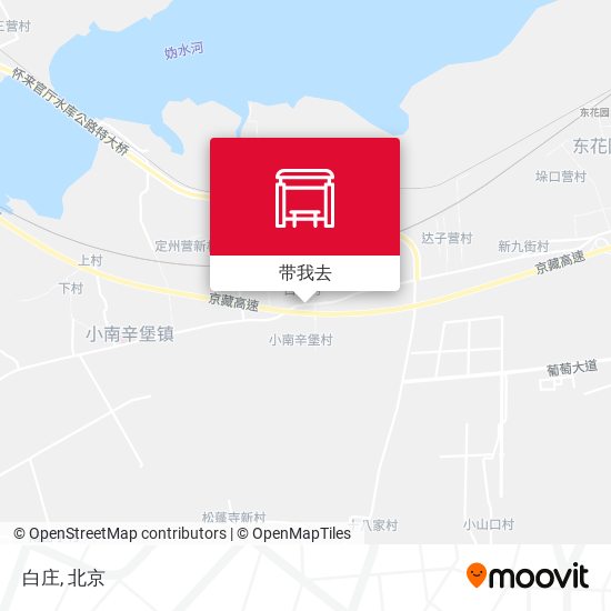 白庄地图