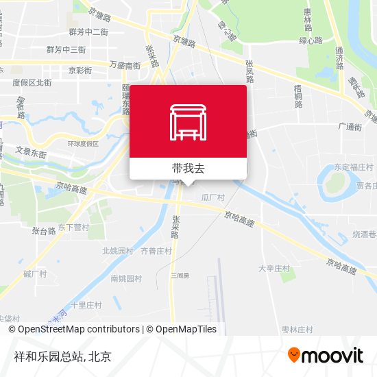祥和乐园总站地图