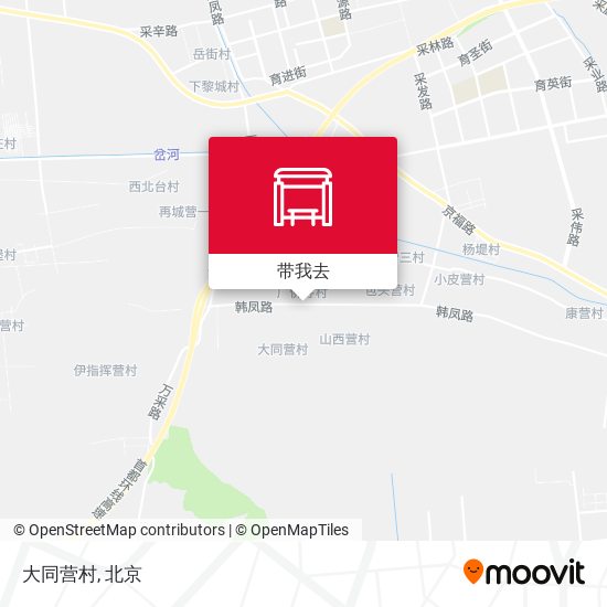 大同营村地图