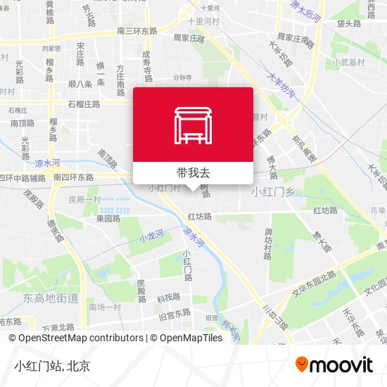 小红门站地图