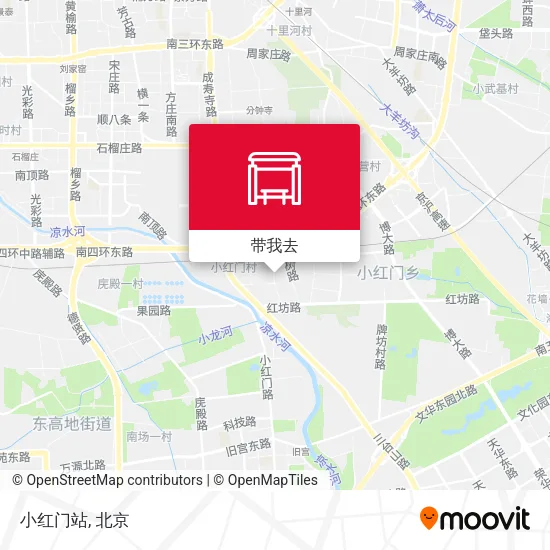 小红门站地图